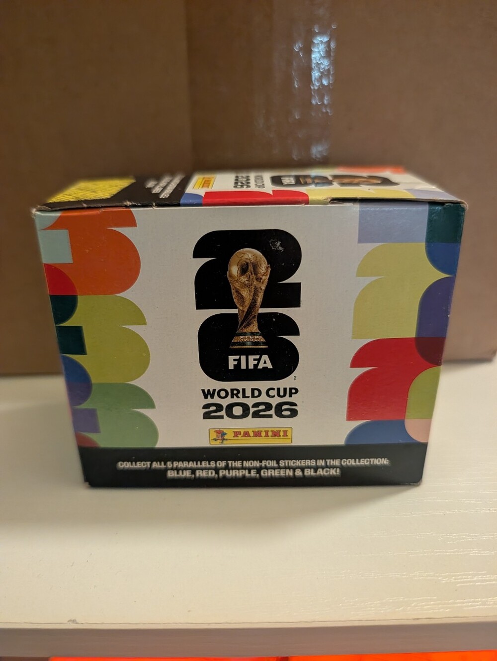 Panini FIFA World Cup 2026 Sticker Box Sealed 25 Packs